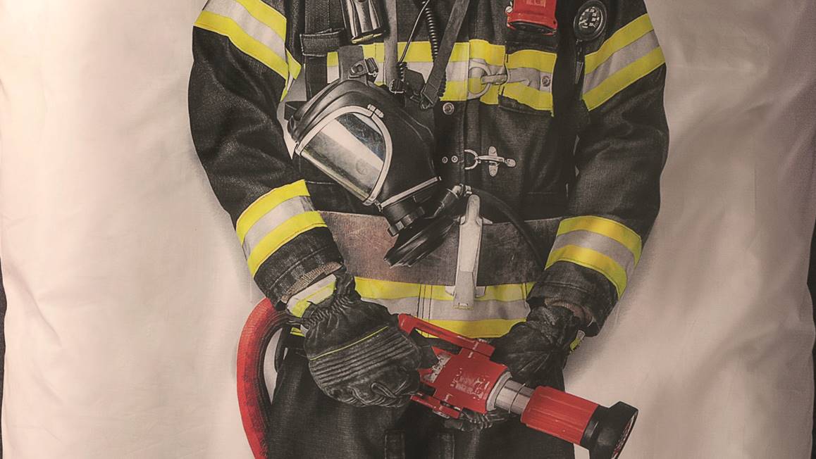 Hopelijk Peuter Krachtcel SNURK Firefighter dekbedovertrek - percale katoen - Smulderstextiel.be