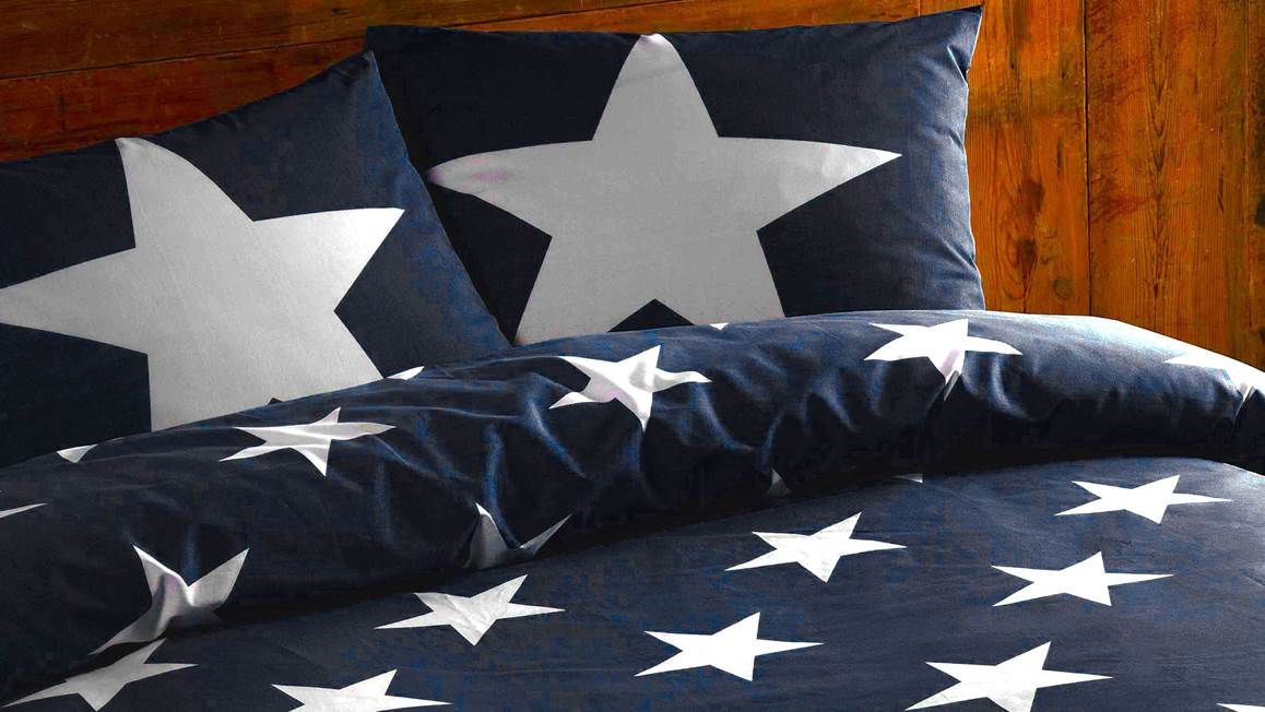 Day Dream Stars flanel dekbedovertrek