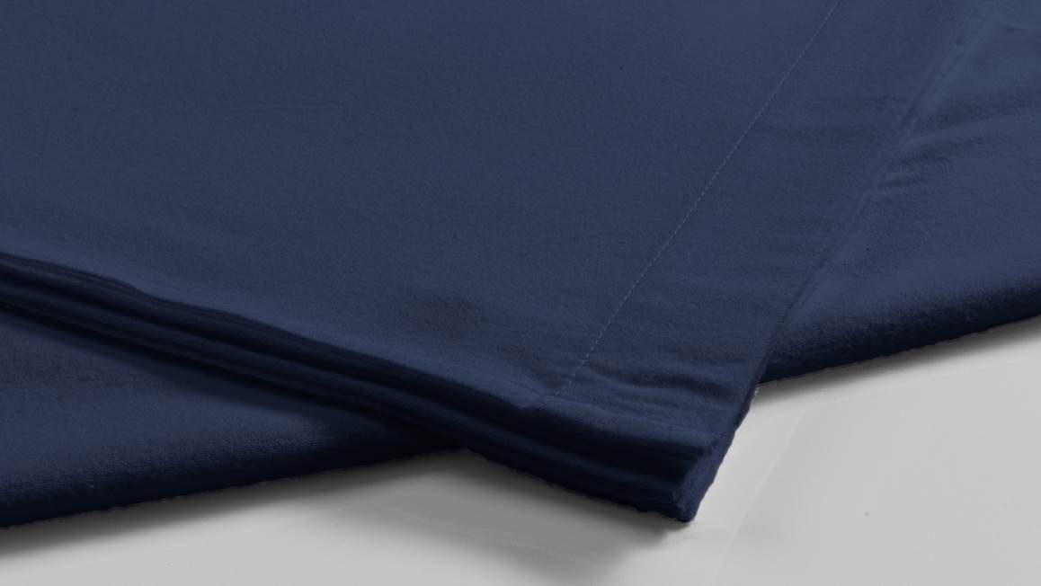 Snoozing flanel laken