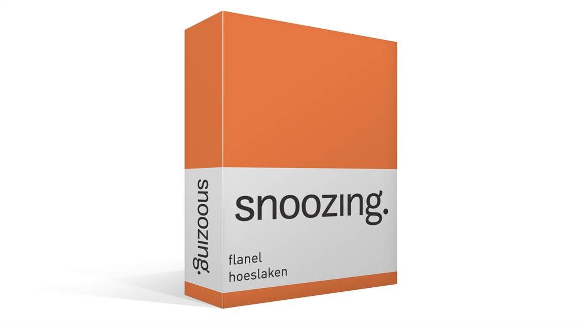 Snoozing flanel hoeslaken