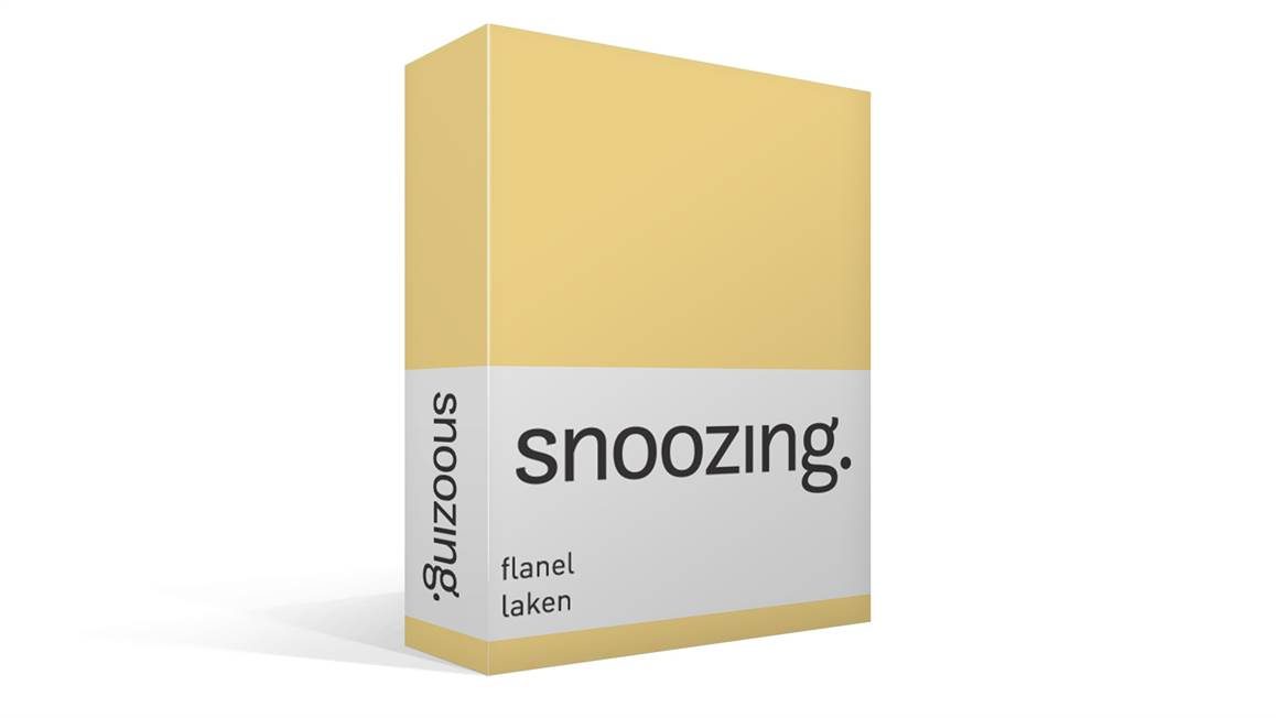 Snoozing flanel laken