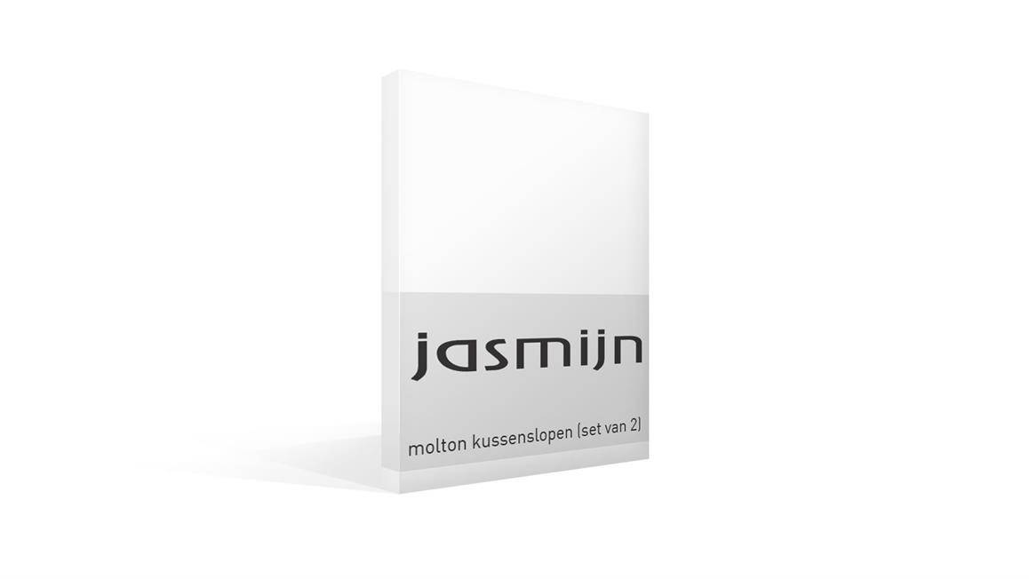 Jasmijn molton kussenslopen (set van 2)