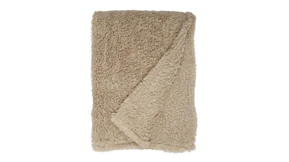 Unique Living Teddy fleece plaid
