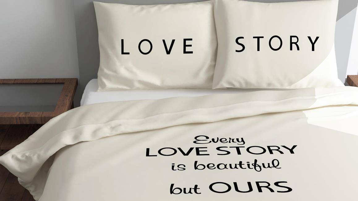Every Love Story dekbedovertrek