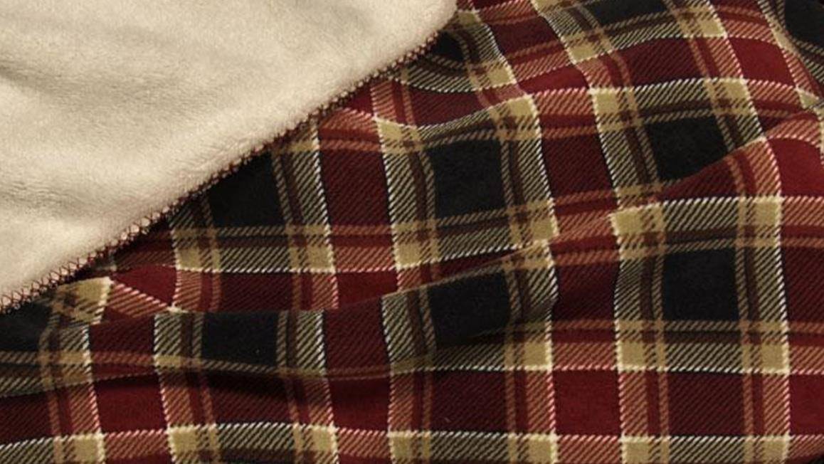 Unique Living Kody fleece plaid