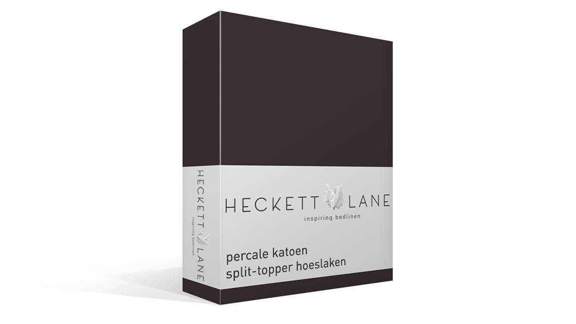 Heckettlane percale katoen split-topper hoeslaken