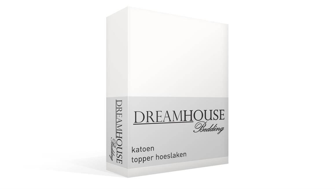 Dreamhouse katoen topper hoeslaken