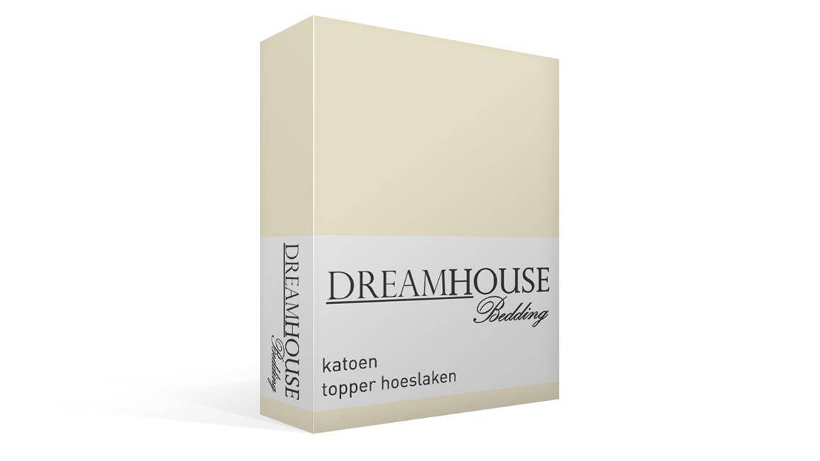 Dreamhouse katoen topper hoeslaken
