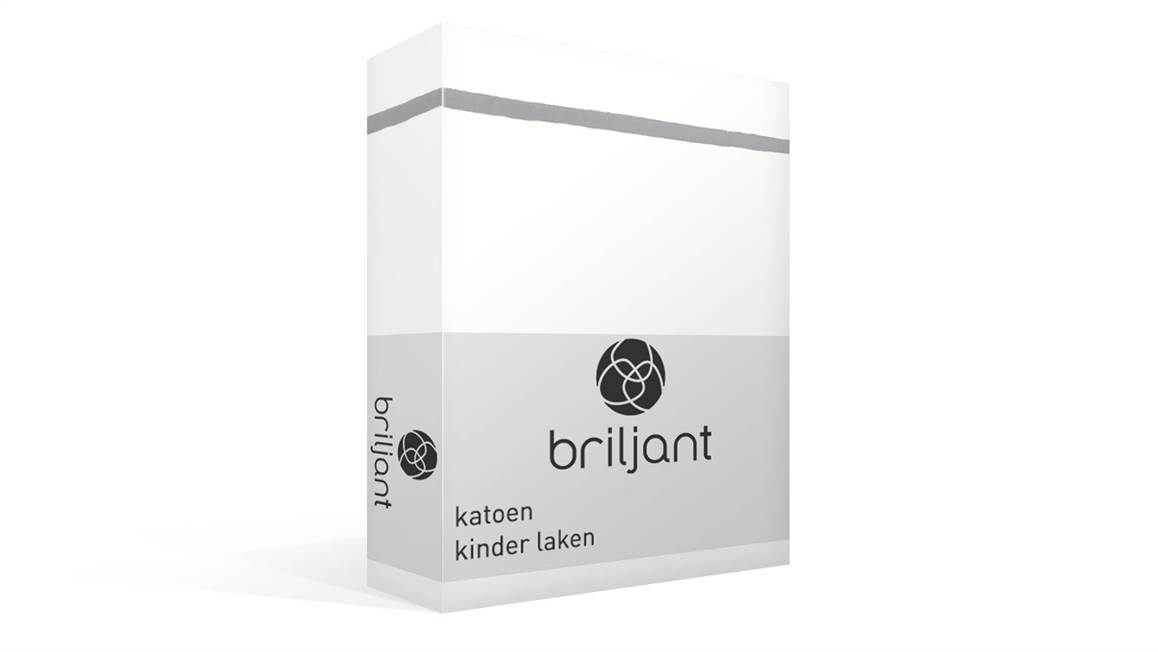 Briljant Baby katoen kinderlaken met biesband