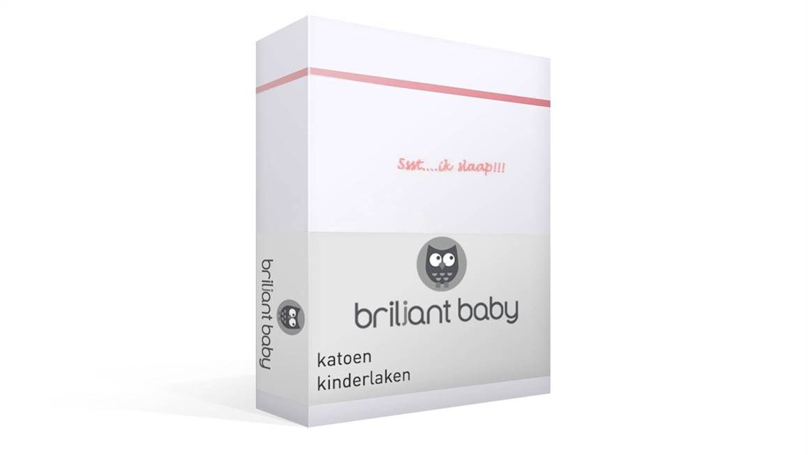 Briljant Baby Sst ik slaap katoen kinderlaken