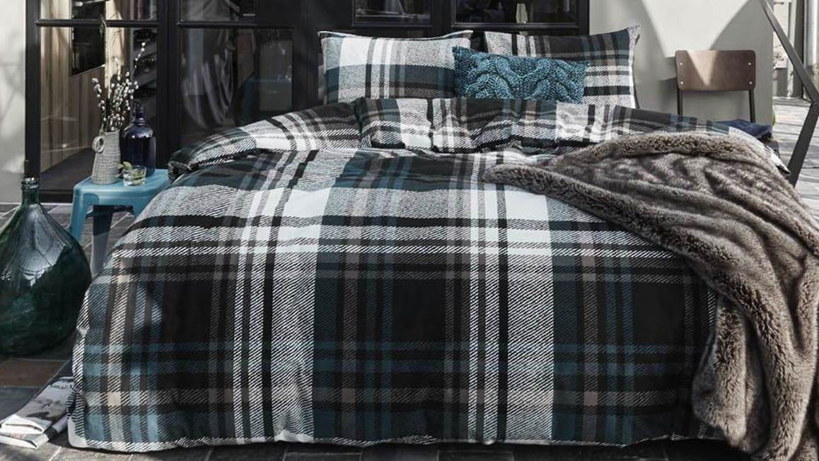 Beddinghouse Stewart flanel dekbedovertrek 
