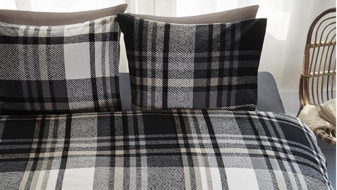 Beddinghouse Stewart flanel dekbedovertrek 