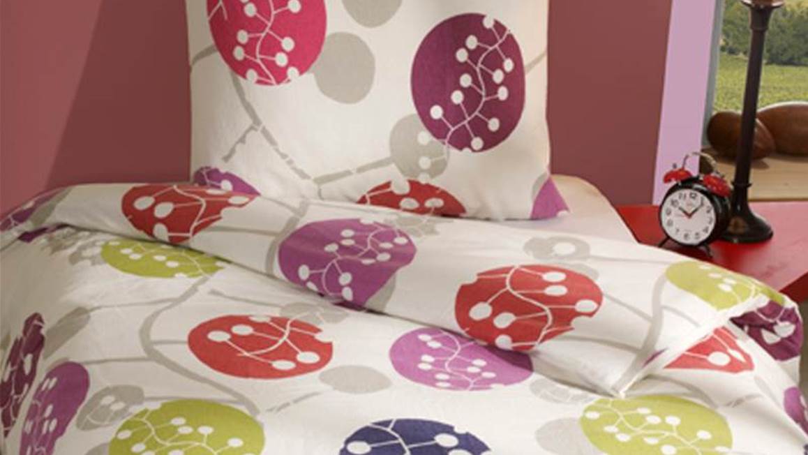 Snoozing Bernard flanel dekbedovertrek