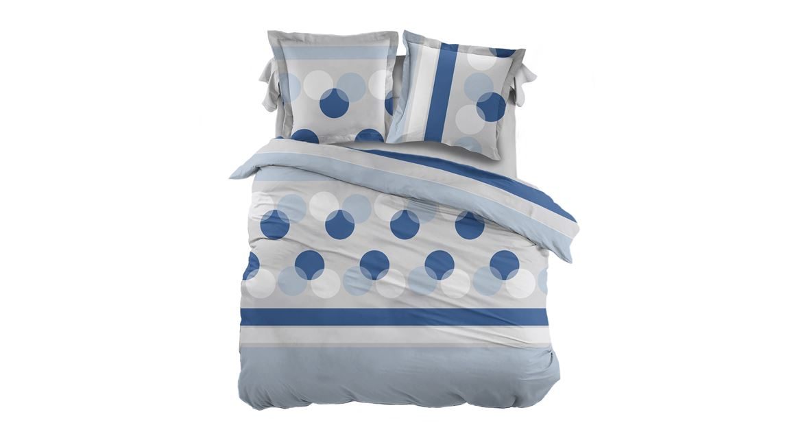 Snoozing Chantal flanel dekbedovertrek