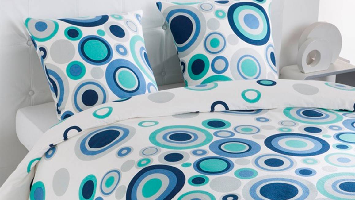 Snoozing Cinthya flanel dekbedovertrek