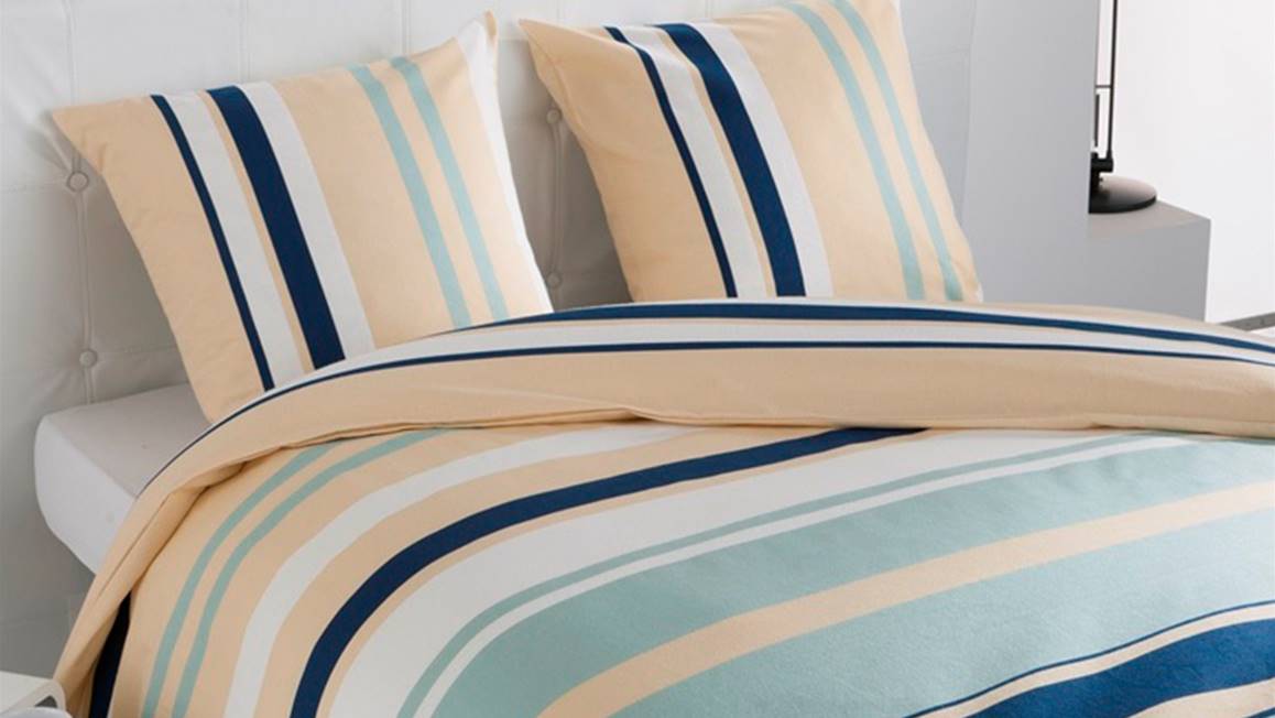 Snoozing Claudine flanel dekbedovertrek