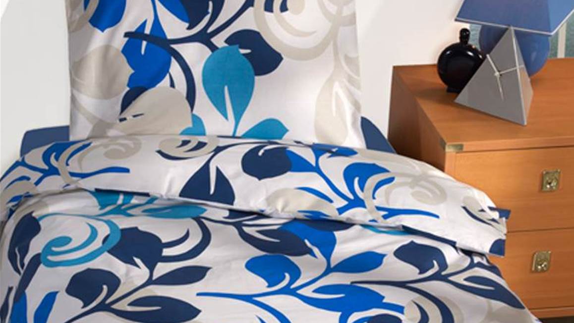 Snoozing Leaf flanel dekbedovertrek