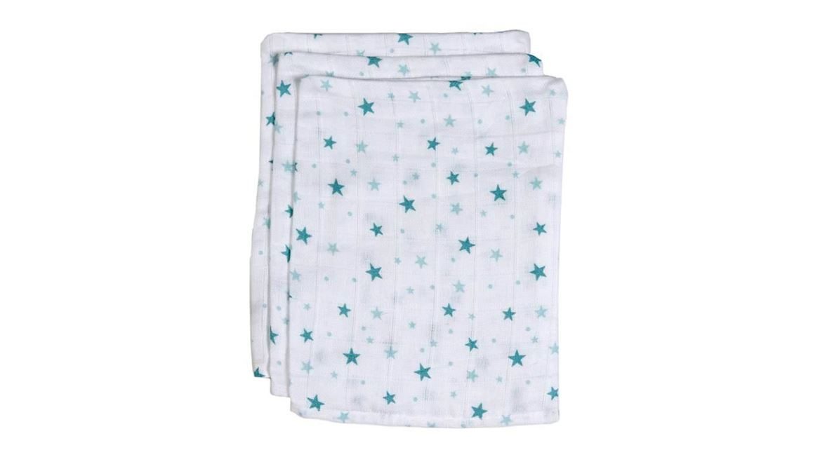 Briljant Baby Don hydrofiel washandje (set van 3)