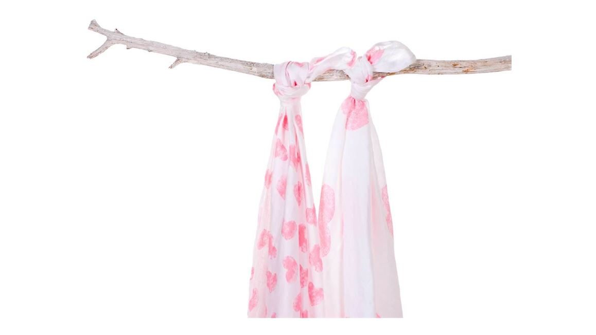 Briljant Baby Milly hydrofiele wikkeldoek (set van 2)