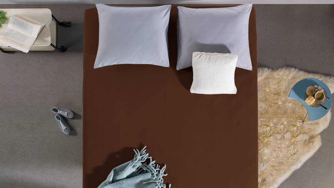 Home Care dubbel jersey hoeslaken extra hoog