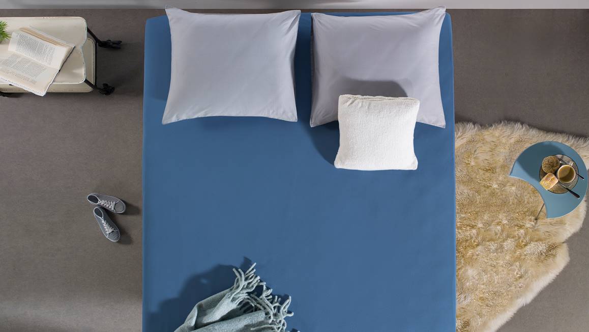 Home Care dubbel jersey hoeslaken extra hoog