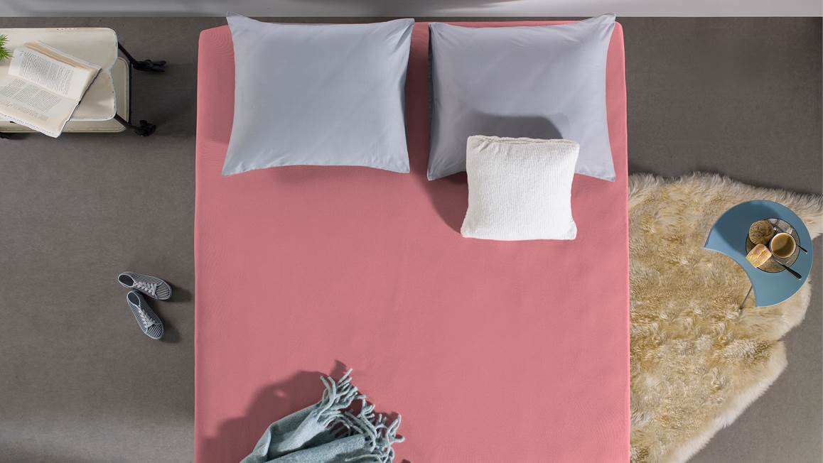 Home Care dubbel jersey hoeslaken extra hoog