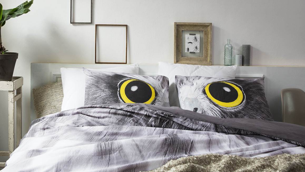 Dreamhouse Bedding Owl Look dekbedovertrek