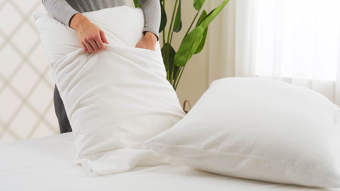 Snoozing katoen molton onderslopen (set van 2)