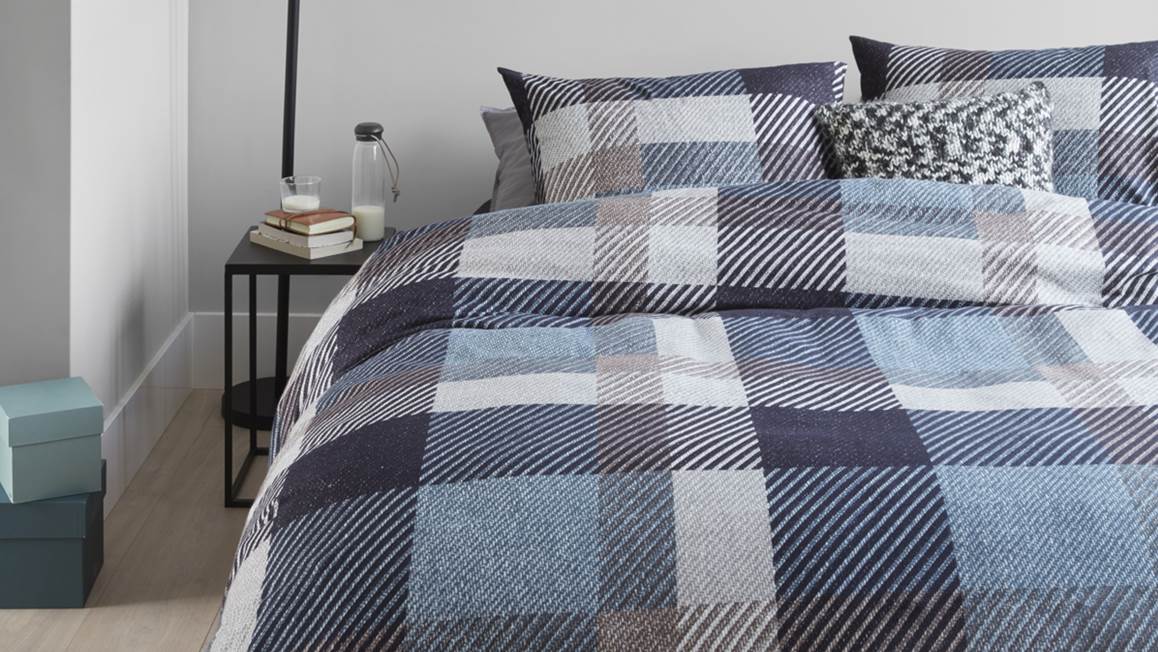 Beddinghouse Barrow flanel dekbedovertrek