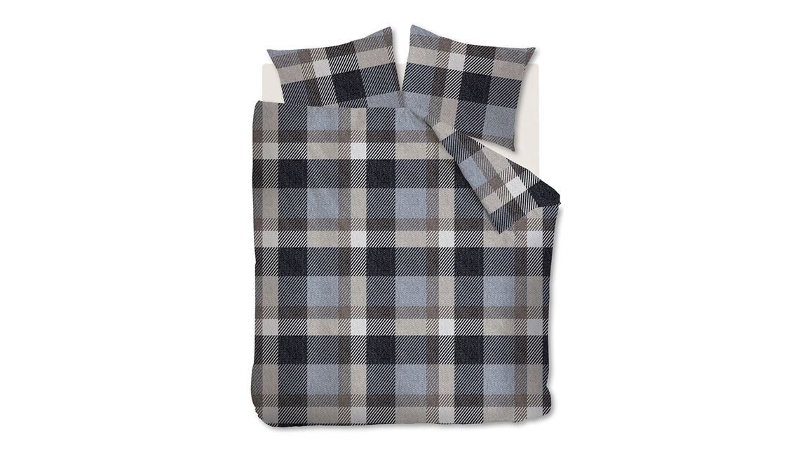Beddinghouse Barrow flanel dekbedovertrek