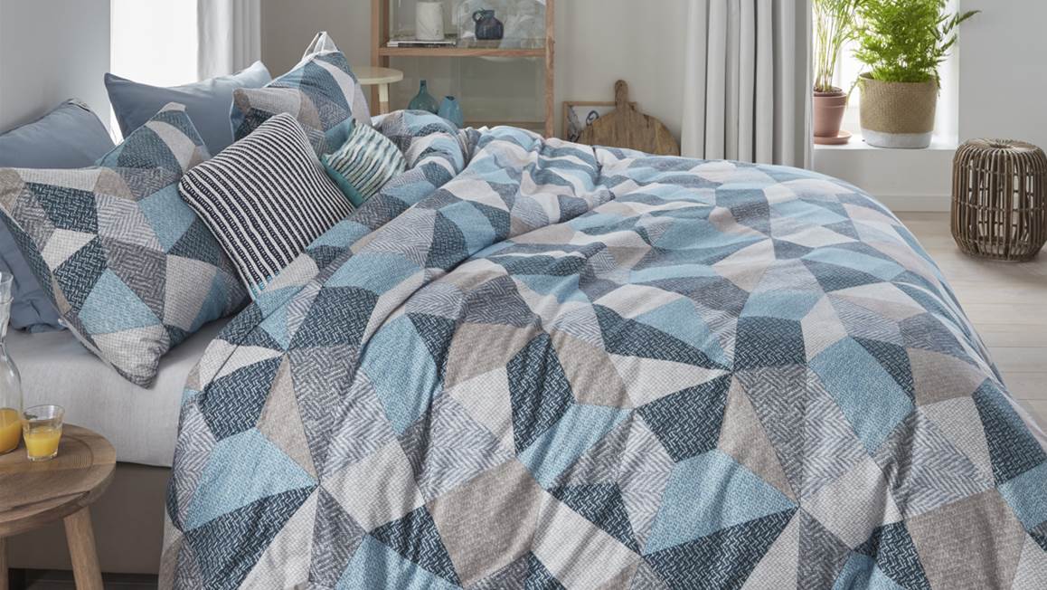 Beddinghouse Thoms flanel dekbedovertrek