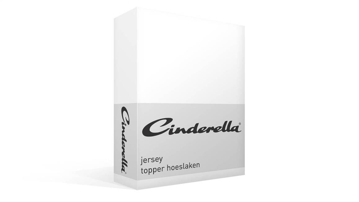 Cinderella jersey topper hoeslaken