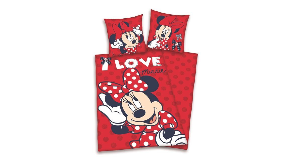 Minnie Mouse flanel dekbedovertrek