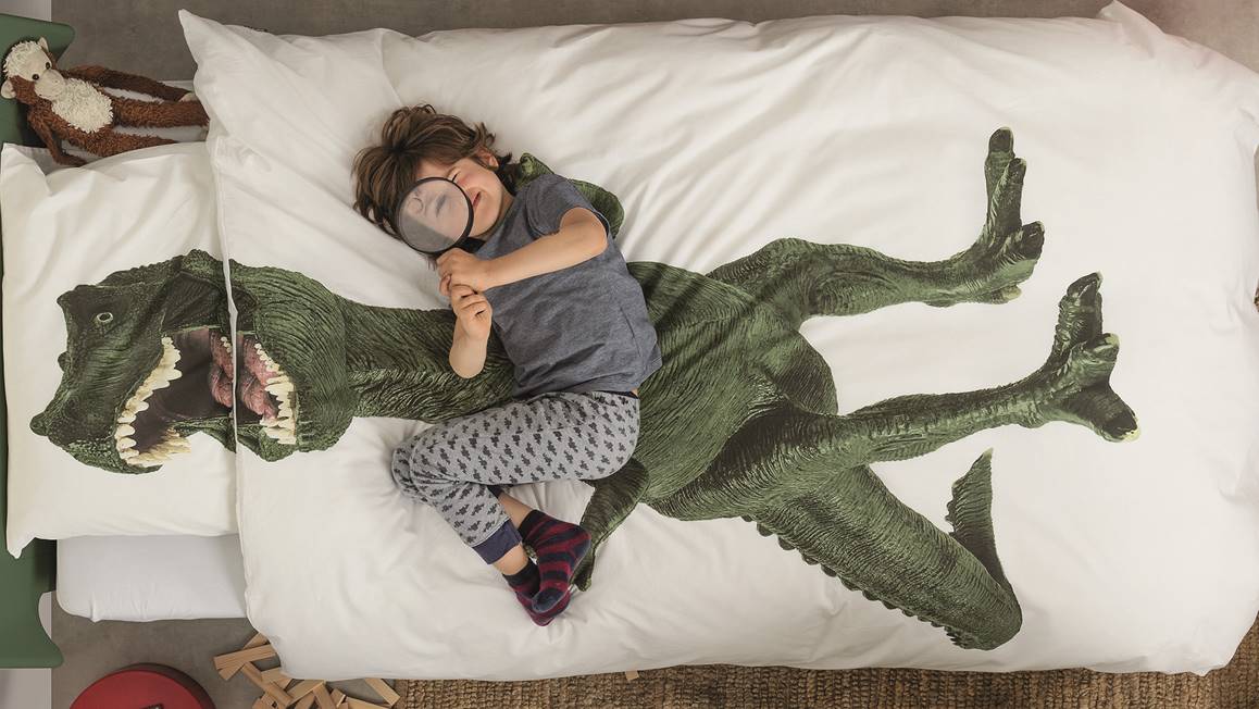 SNURK Dinosaurus Rex dekbedovertrek