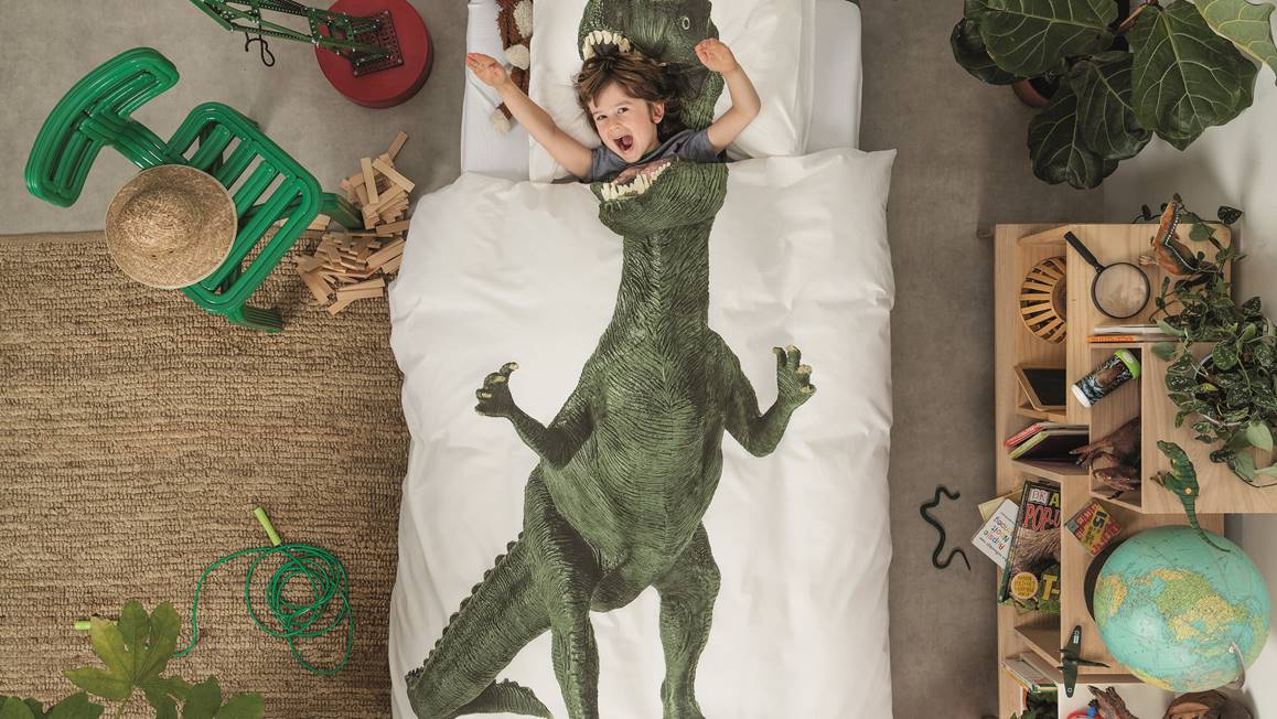 SNURK Dinosaurus Rex dekbedovertrek