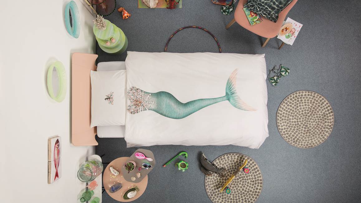 SNURK Mermaid dekbedovertrek