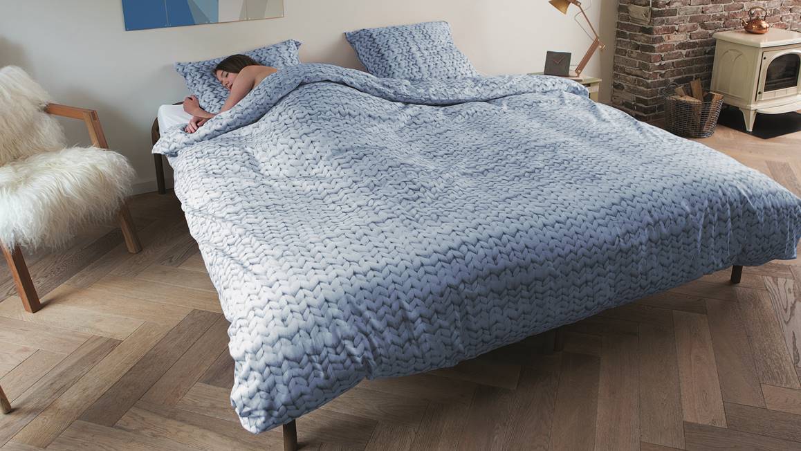 SNURK Twirre flanel dekbedovertrek