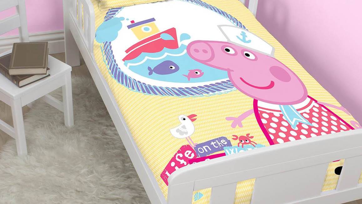 Peppa Pig dekbedovertrek