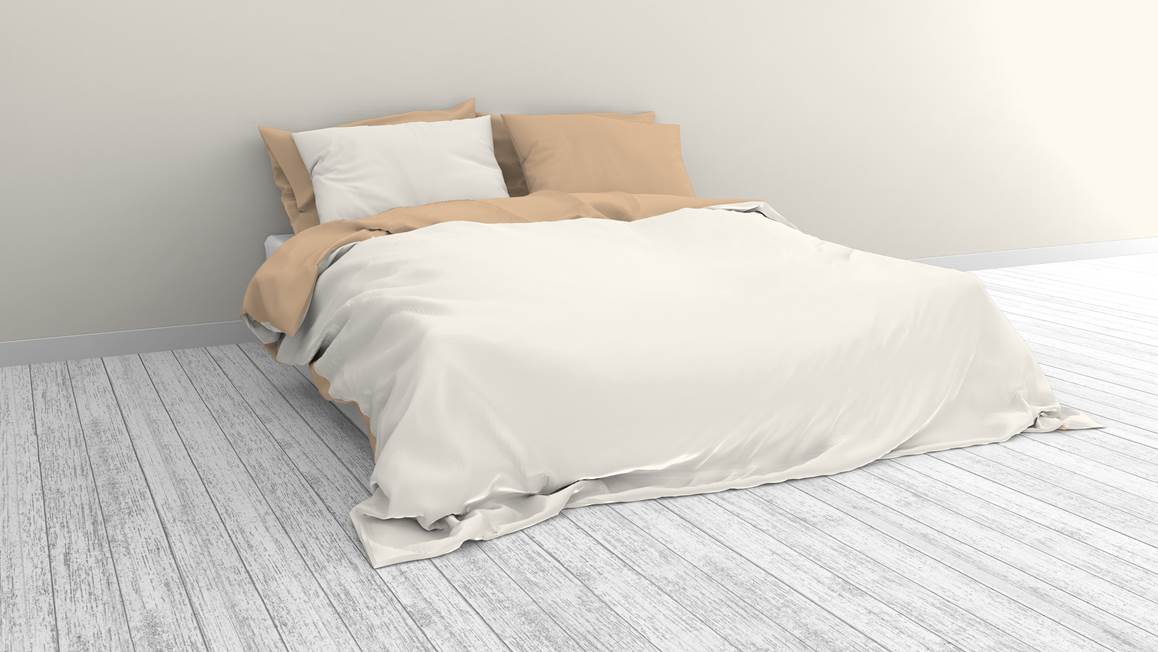 Snoozing Two Tone flanel dekbedovertrek
