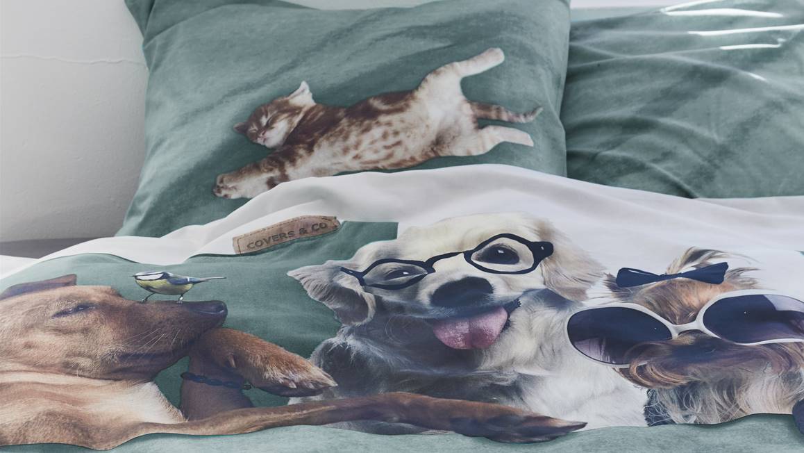 Covers & Co Lazy Dogs dekbedovertrek
