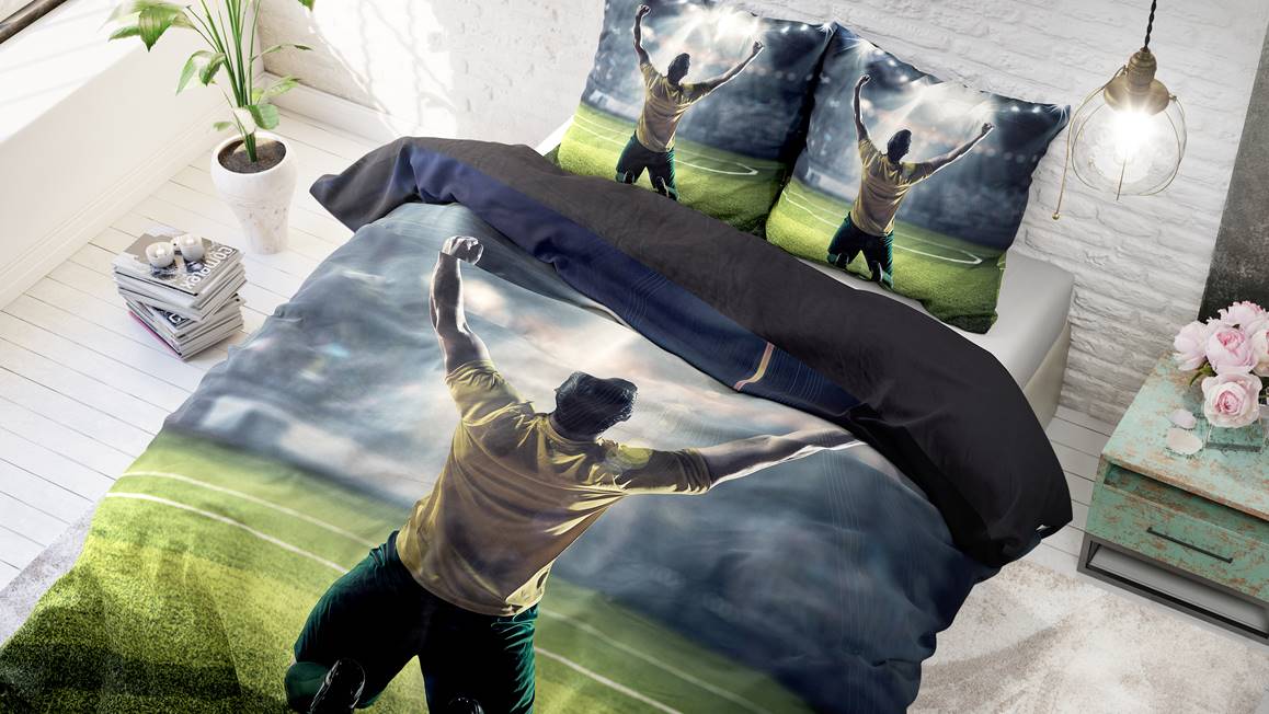 Sleeptime Football Champion dekbedovertrek