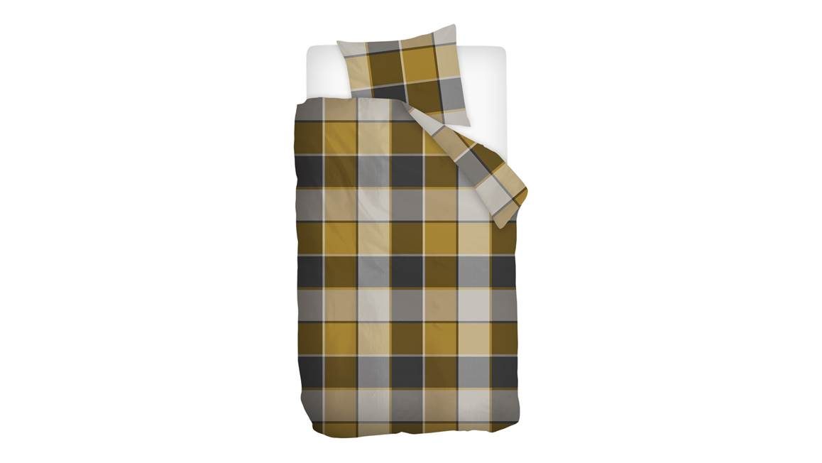 Snoozing Drummond flanel dekbedovertrek