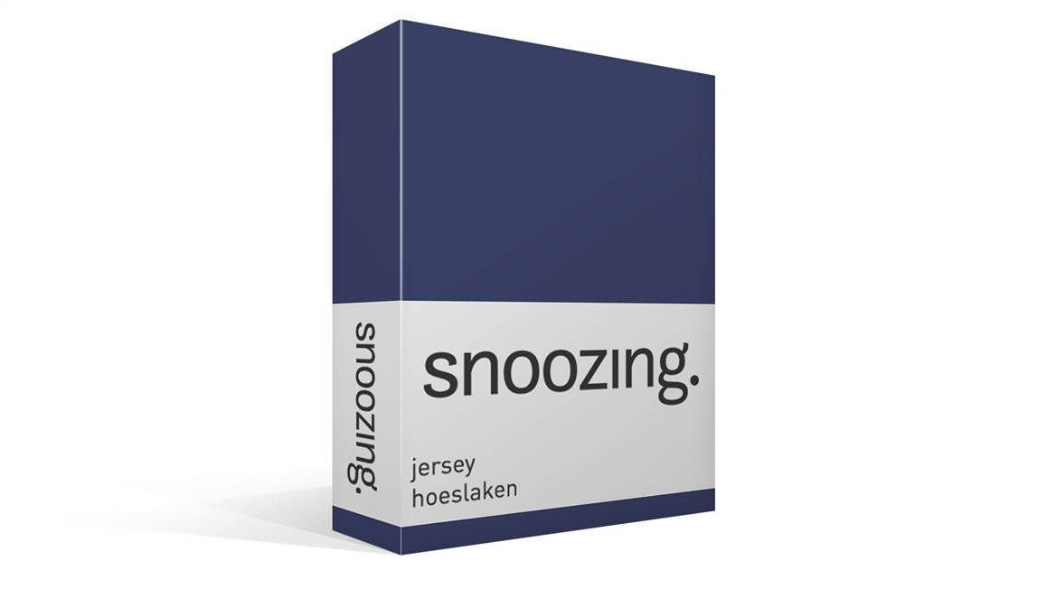Snoozing jersey hoeslaken