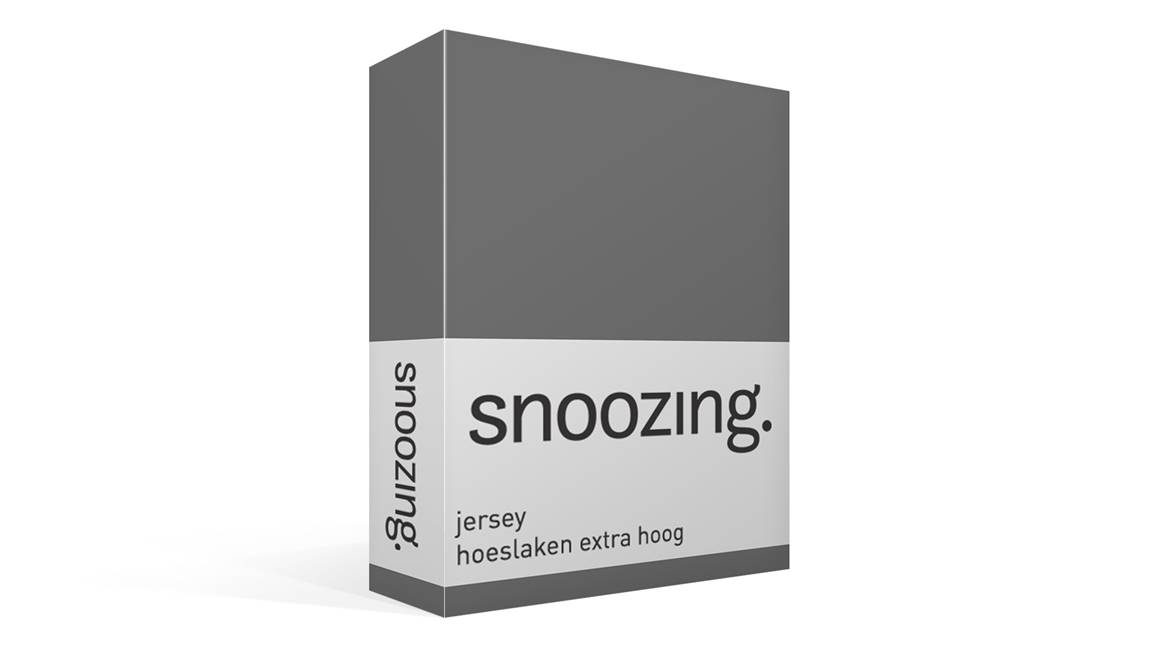 Snoozing jersey hoeslaken extra hoog
