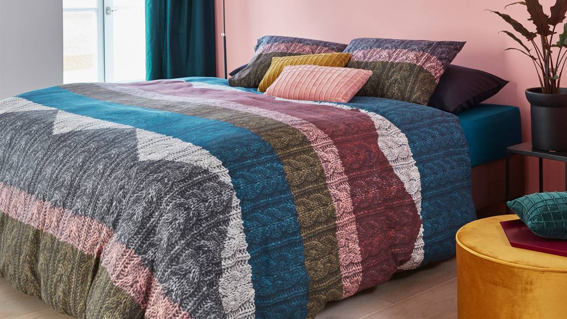 Beddinghouse Bolivia flanel dekbedovertrek
