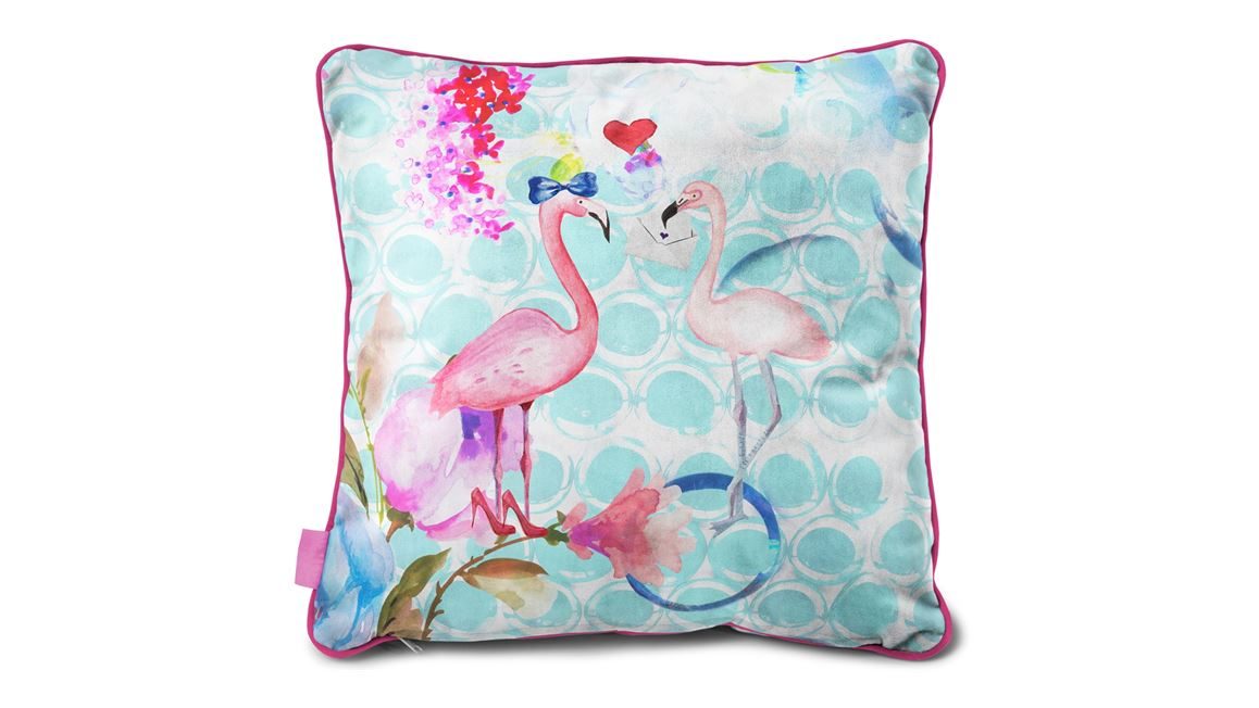 So Cute Flamingo sierkussen