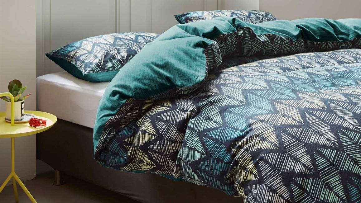 Esprit Zoël flanel dekbedovertrek