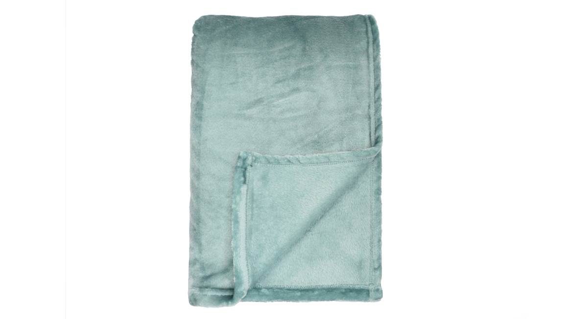 Unique Living Blush fleece plaid