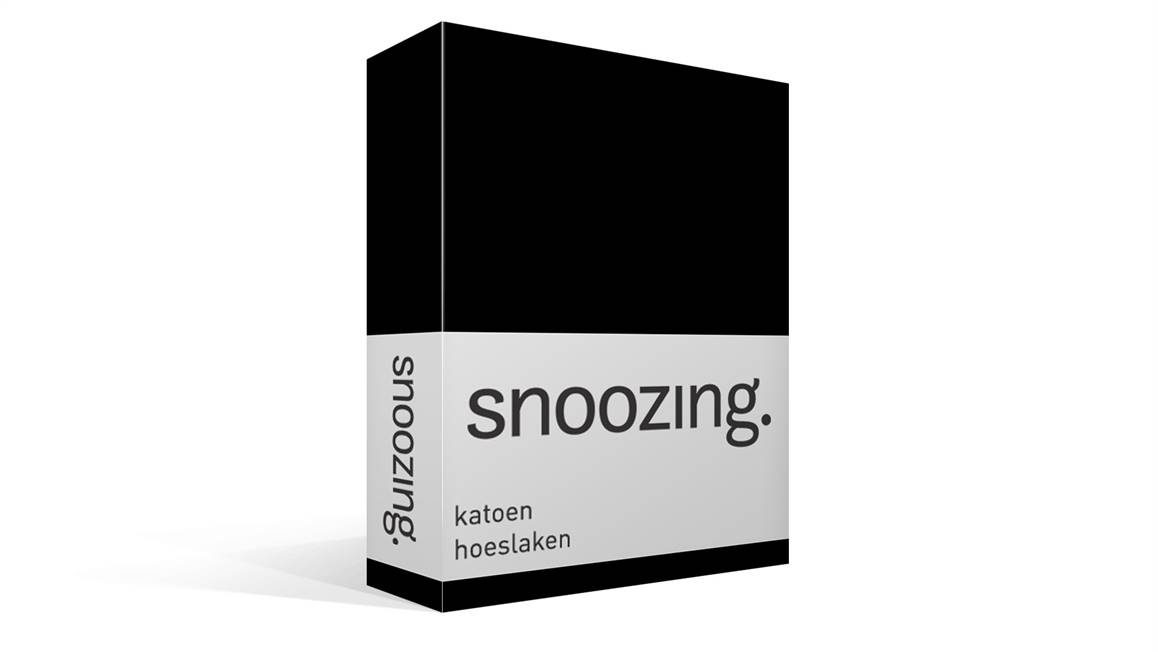 Snoozing katoen hoeslaken