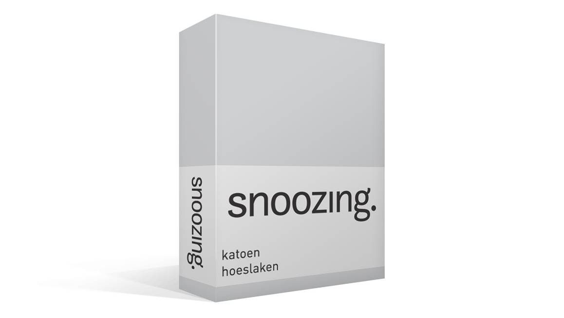 Snoozing katoen hoeslaken